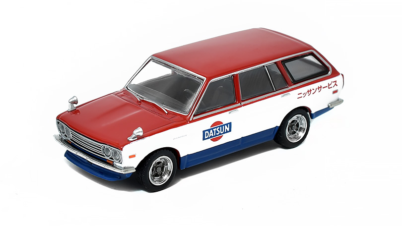 Datsun Bluebird 510 Wagon Service Car 1:64 - TARMAC Models