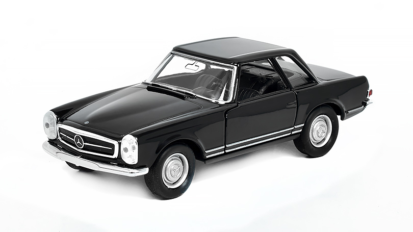 Mercedes-Benz 230SL 1963 černá 1:34 - Welly