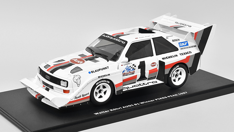 Audi Quattro S1 #1 Winner Pikes Peak 1987 W. Rohrl - 1:18 CMR 