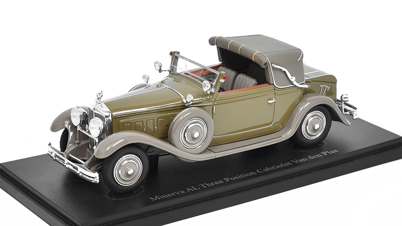 Minerva AL Three Position Cabriolet Van den Plas 1:43 - AUTOCULT