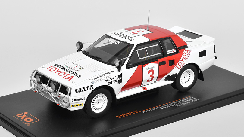 Toyota Celica TwinCam Turbo TA64 #3 Rally Safari 1985 1:24 - IXO Models