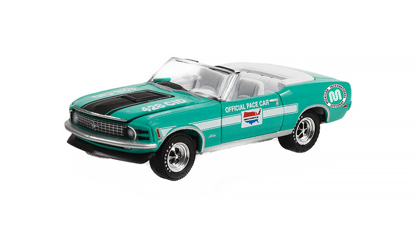 Ford Mustang 1970 zelená 1:64 - GreenLight