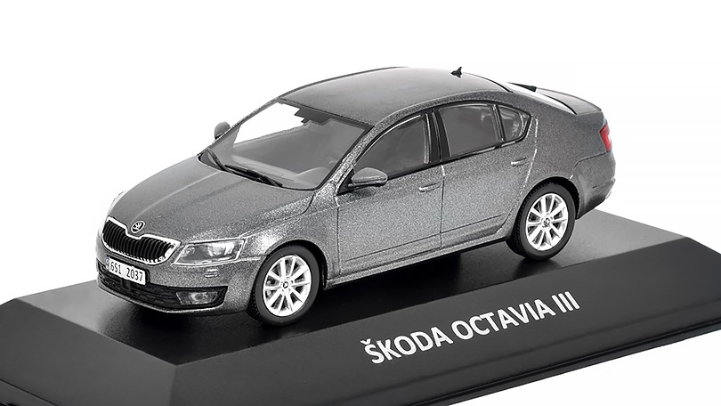 Škoda Octavia III 1:43 Kaleidoskop slavných vozů časopis s modelem #60