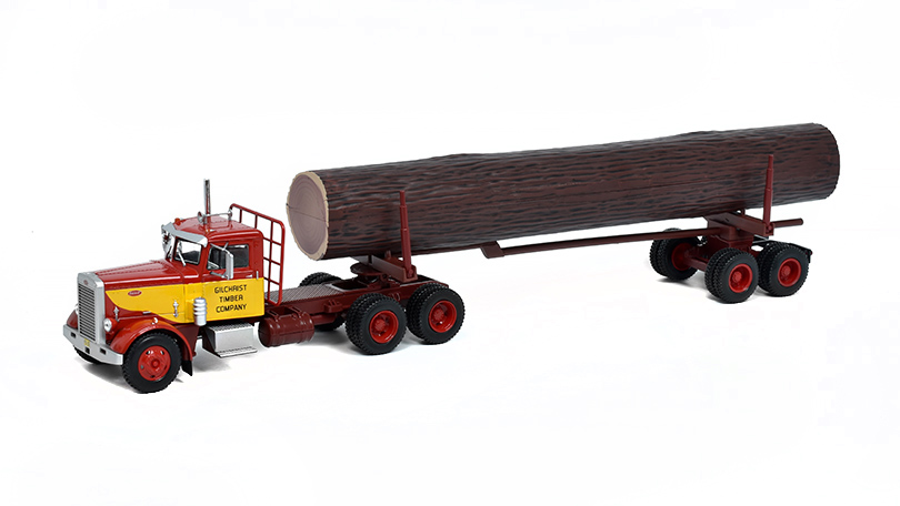 Peterbilt 281 Gilchrist Timber Company 1:43 - Altaya časopis s modelem