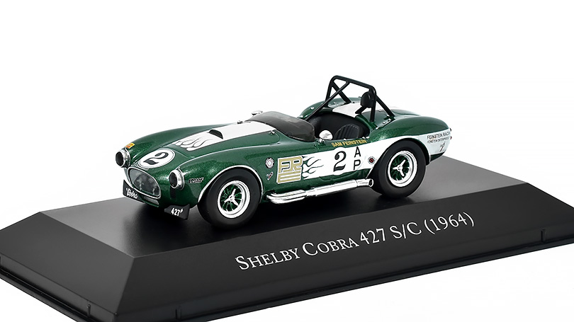 Shelby Cobra 427 S/C 1964 1:43 - DeAgostini časopis s modelem