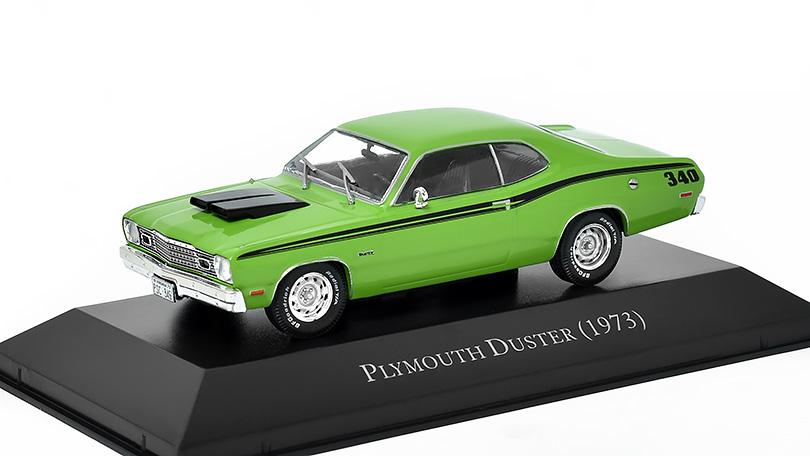 Plymouth Duster 1973 1:43 - DeAgostini časopis s modelem