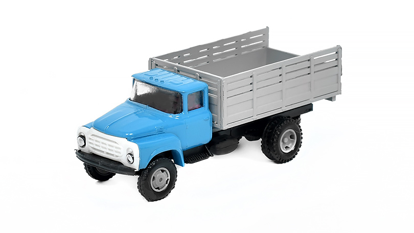 ZIL-130 Valník modrý 1:120 - Ručně vyrobený model