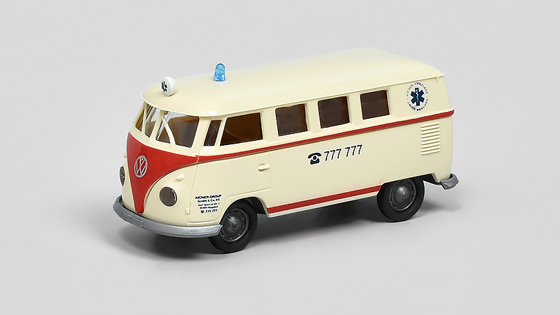 Volkswagen T1b Ambulance Aicher 1:87 - Brekina