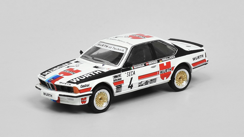 BMW 635 CSi #4 Würth 1984 1:87 - Brekina