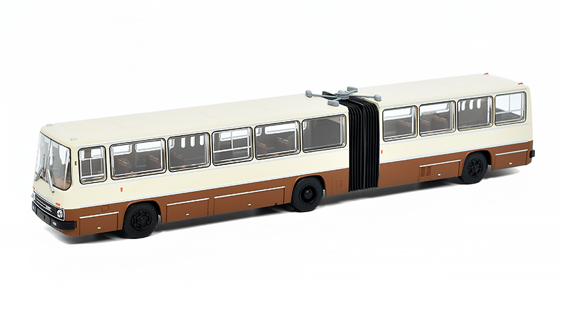 Ikarus 280.02 1972 béžová / hnědá 1:87 - Brekina