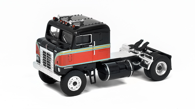 Kenworth Bullnose černý / červený 1:87 - Brekina