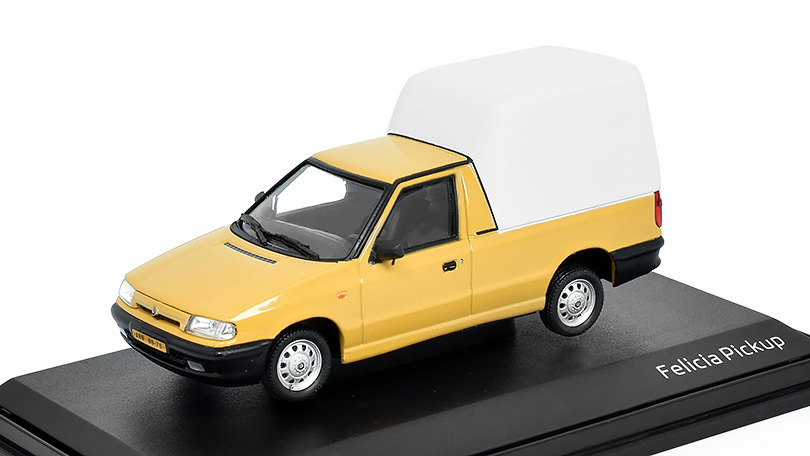 Škoda Felicia Pick-up 1996 Yellow Pastel 1:43 - Abrex