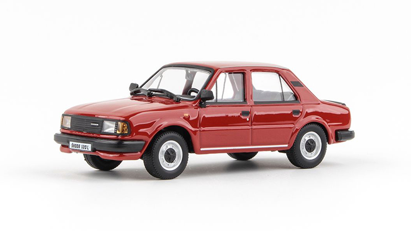 Škoda 120L 1984 Červeň Zemitá 1:43 - Abrex