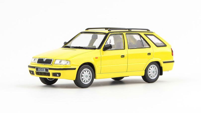 Škoda Felicia FL Combi 1998 Žlutá Telecom 1:43 - Abrex