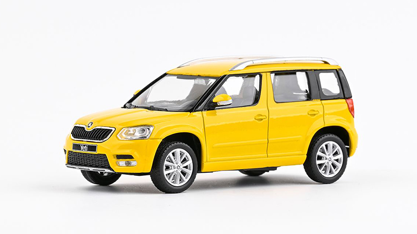 Škoda Yeti FL 2013 Žlutá Taxi 1:43 - Abrex