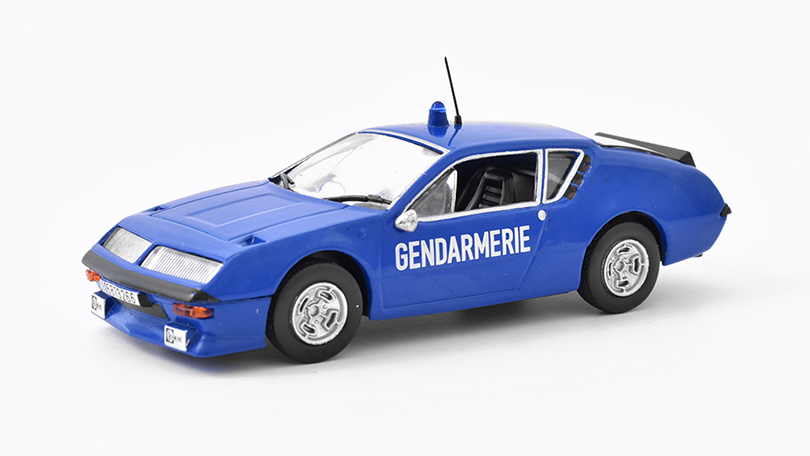 Alpine Renault A310 Gendarmerie 1:43 - Policejní auta světa - časopis s modelem 