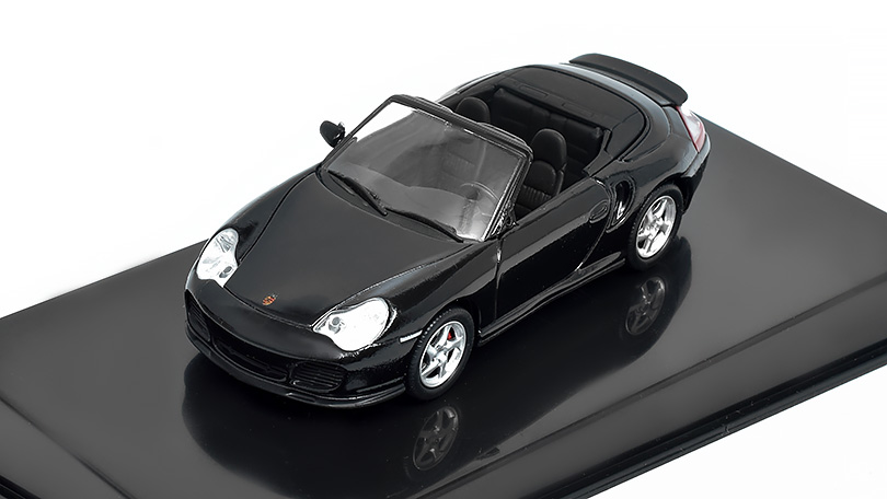 Porsche 911 (996) Cabriolet 1997 1:43 - Edicola časopis s modelem BAZAROVÉ ZBOŽÍ