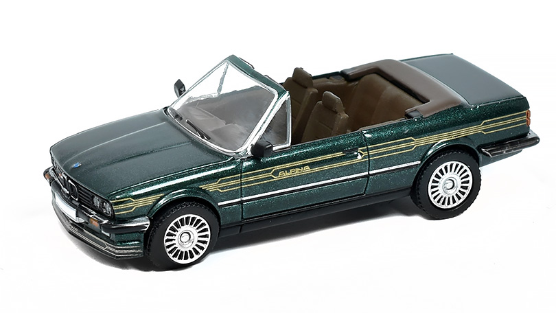 BMW Alpina C2 Cabriolet tm. zelená 1:87 - Premium ClassiXXs