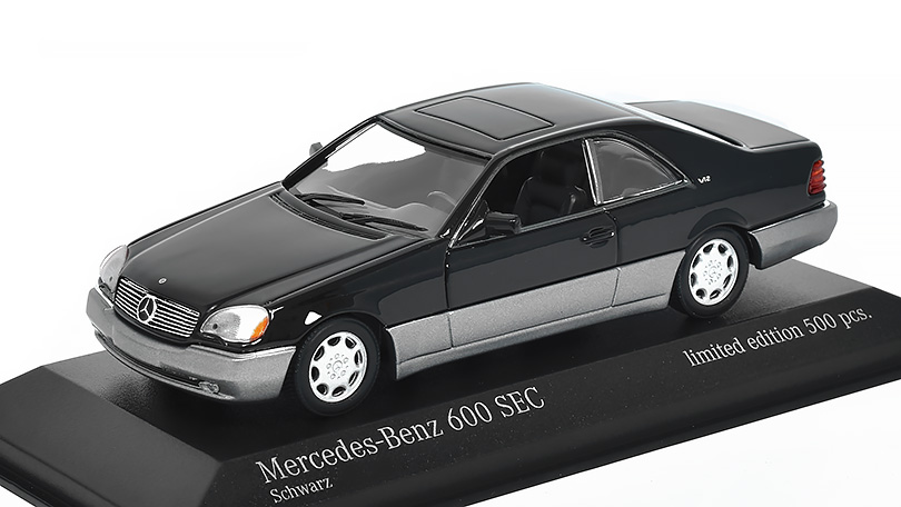 Mercedes-Benz 600 SEC C140 1992 1:43 - Minichamps