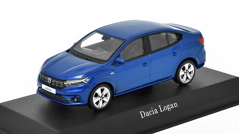 Dacia Logan 2021 modrá 1:43 - Norev