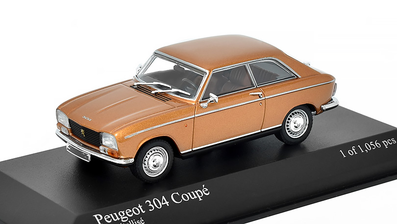 Peugeot 304 Coupe 1972 1:43 - Minichamps BAZAROVÉ ZBOŽÍ