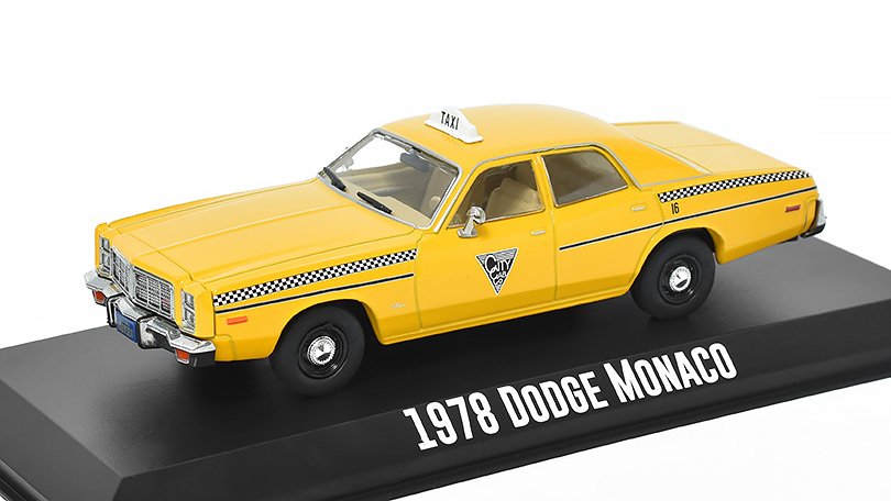 Dodge Monaco 1978 Taxi - Rocky III 1:43 - GreenLight