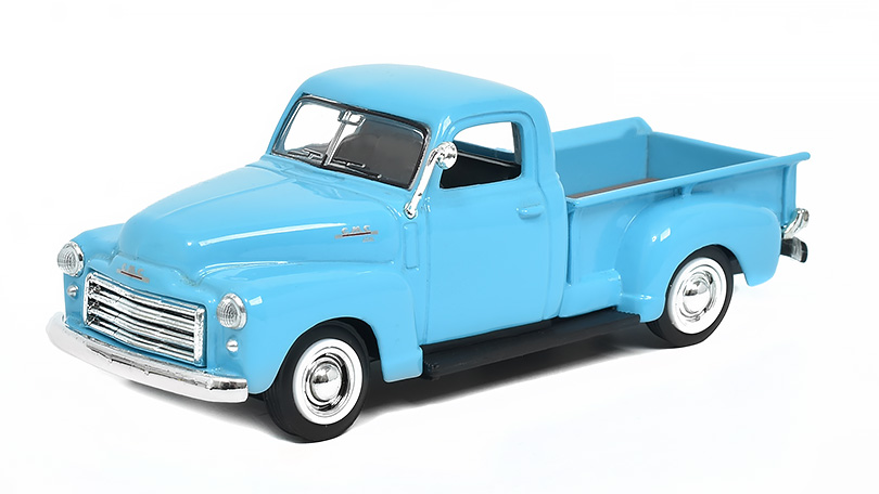 GMC Pick Up 1950 světle modrá 1:43 - Lucky Die Cast 