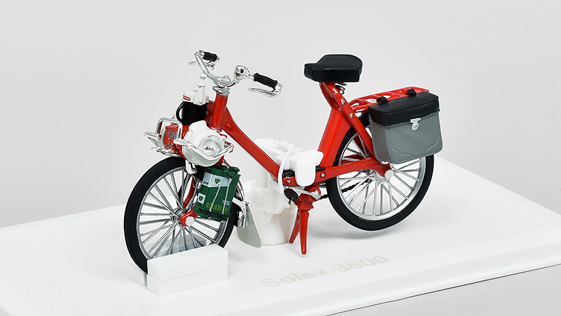 Solex 3800 1969 červená 1:18 - NOREV 