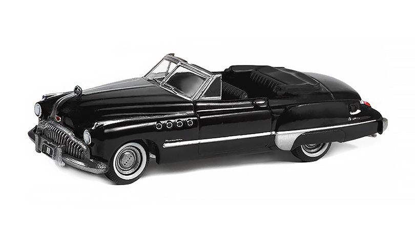 Buick Roadmaster Black Bandit 1949 1:64 - GreenLight