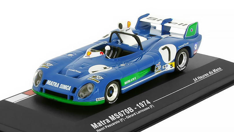 Matra MS670B #7 1974 1:43 - Edicola časopis s modelem