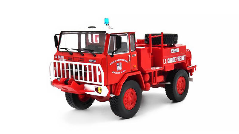 Iveco-Unic 75 PC - Hasiči - 1:43 Edicola časopis s modelem