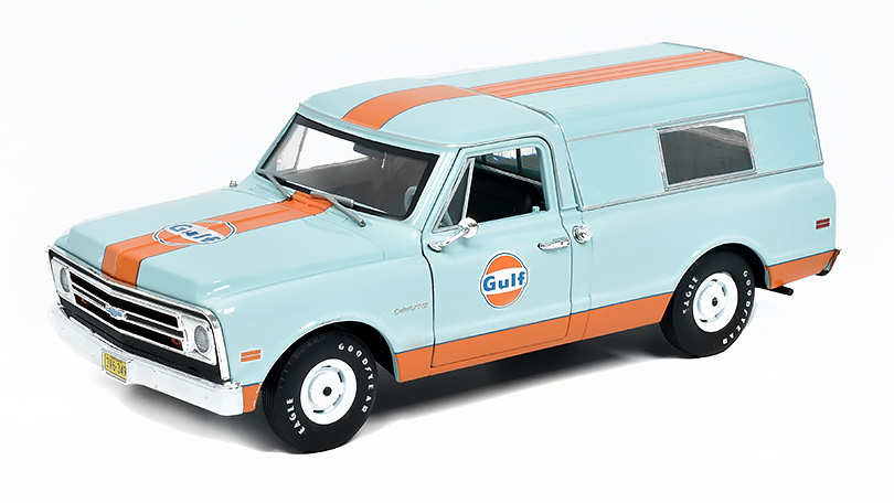 Chevrolet C-10 Pick-up Gulf 1968 1:24 - GreenLight