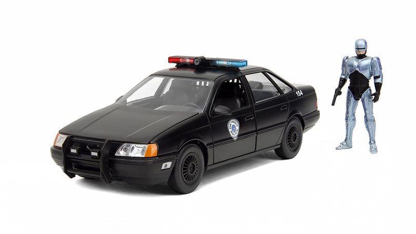 Ford Taurus LX 1986 s figurkou Robocop 1:24 - Jada Toys