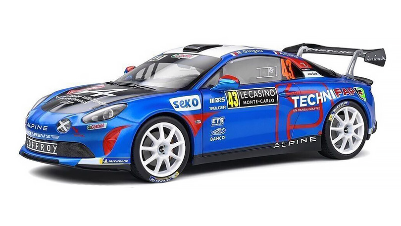 Renault Alpine A110 #43 Rallye Monte-Carlo 2021 1:18 - Solido