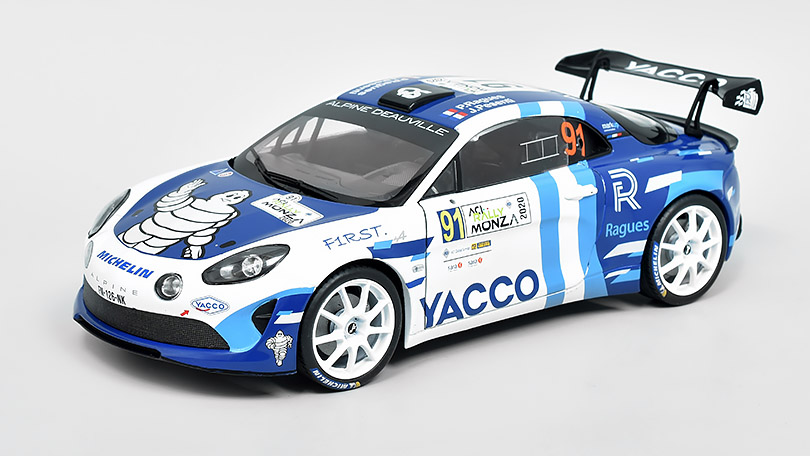 Renault Alpine A110 #91 WRC Monza 2020 1:18 - Solido