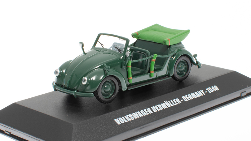 Volkswagen Hebmuller Germany 1949 1:43 DeAgostini časopis s modelem