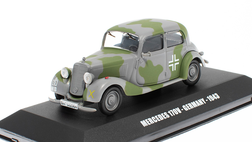 Mercedes-Benz 170 V Germany 1943 1:43 - DeAgostini časopis s modelem