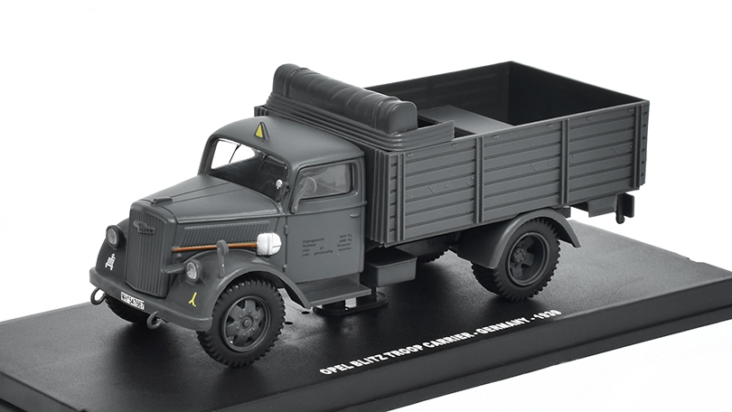 Opel Blitz Troop Carrier Germany 1939 1:43 - DeAgostini časopis s modelem