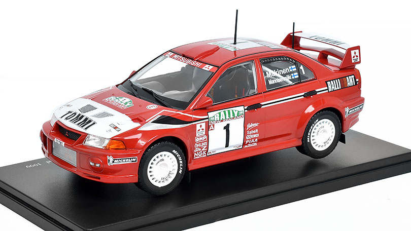 Mitsubishi Lancer Evo VI #1 New Zealand 1999 1:24 - Hachette časopis s modelem