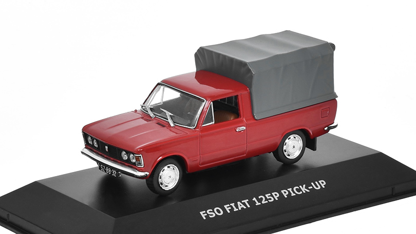 FSO Polski Fiat 125P Pick-up 1:43 - DeAgostini Legendy FSO časopis s modelem #37