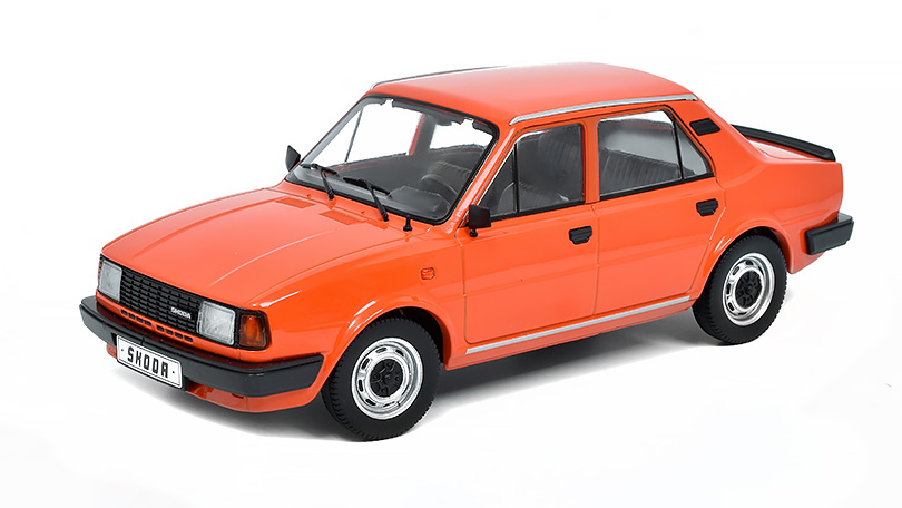 Škoda 120L 1983 červená 1:18 - Foxtoys