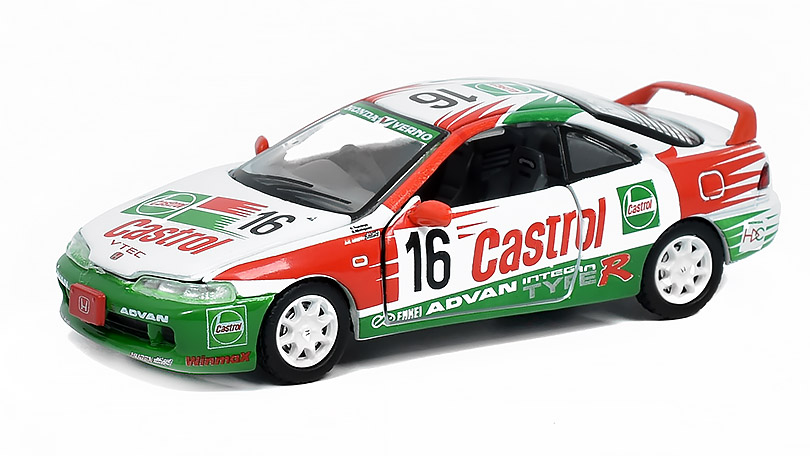 Honda Integra Type-R DC2 #16 Endurance Race Livery 1:64 - Era Car