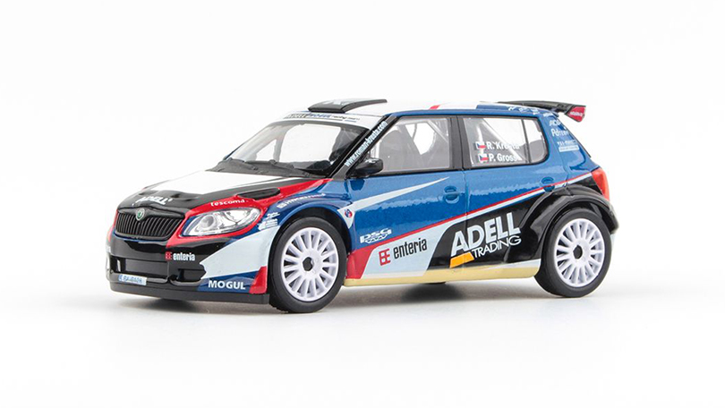 Škoda Fabia II FL S2000 2010 Adell Mogul Racing Team "Kresta" 1:43 - Abrex