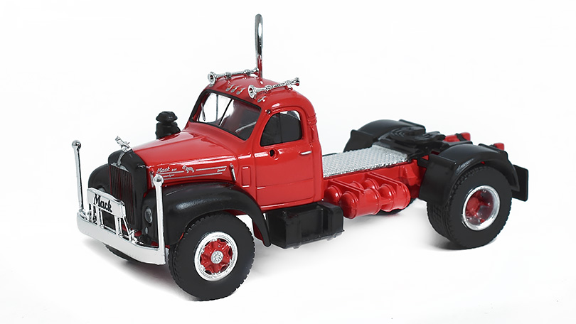 Mack B 61 červený / černý 1:87 - Brekina