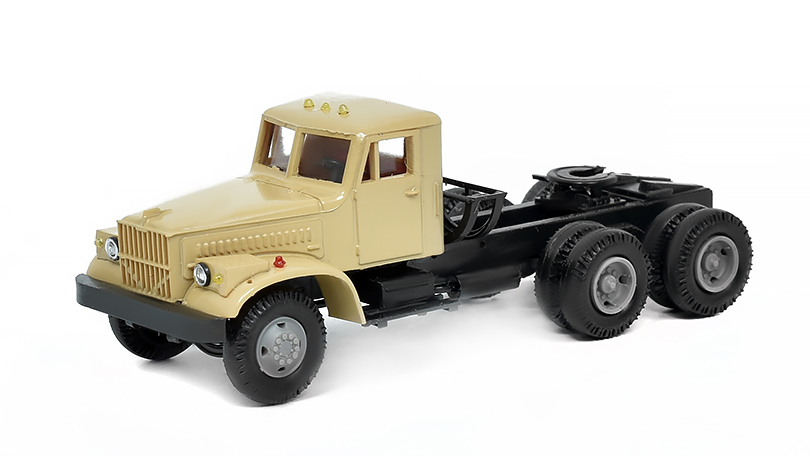 KrAZ-221 sedlový tahač 1:87 - Ručně vyrobený model