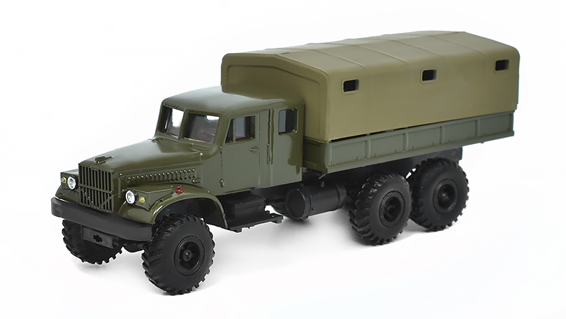 KrAZ-255 Double Cab 1:87 - Ručně vyrobený model