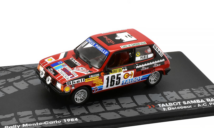 Talbot Samba Rallye Monte-Carlo 1984 1:43 - SpecialC. časopis s modelem