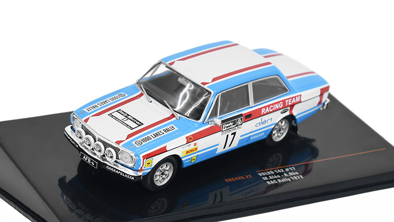 Volvo 142 #17 RAC Rally 1972 M. Alen / A. Aho 1:43 - IXO Models