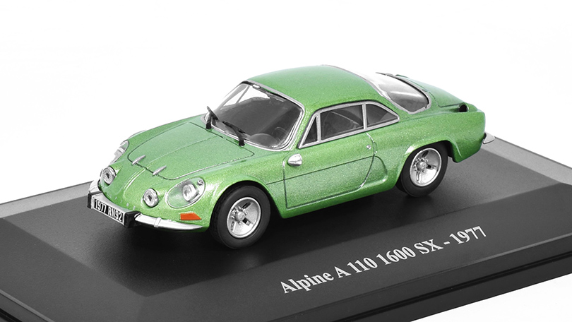 Renault Alpine A 110 1600 SX 1977 1:43 - Eligor časopis s modelem