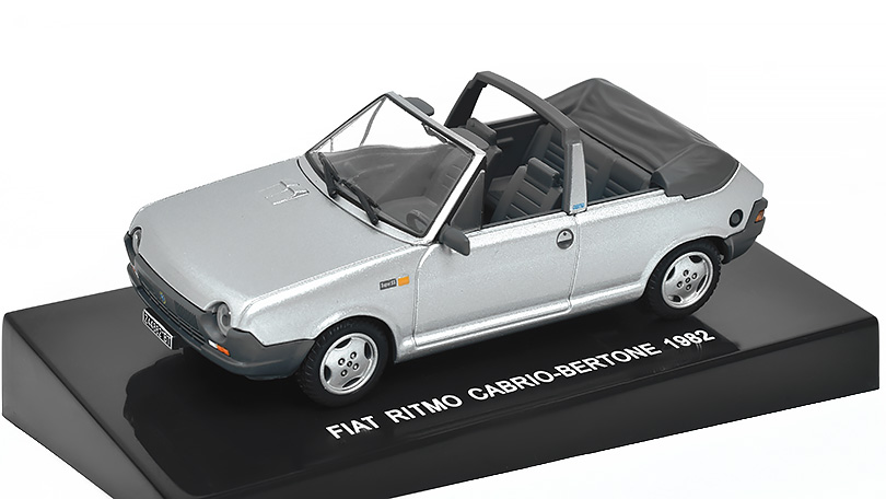 Fiat Ritmo Cabrio Bertone 1982 - 1:43 DeAgostini časopis s modelem